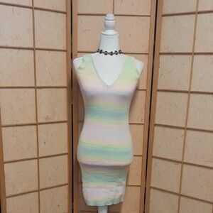 White Fable pastel dress size S